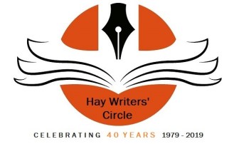 Hay Writers Circle logo 40 YEARS