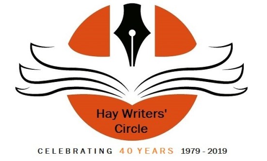 Hay Writers Circle logo 40 YEARS